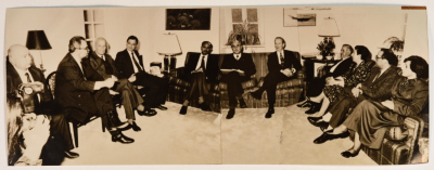 A Palestinian-American Meeting, 1990